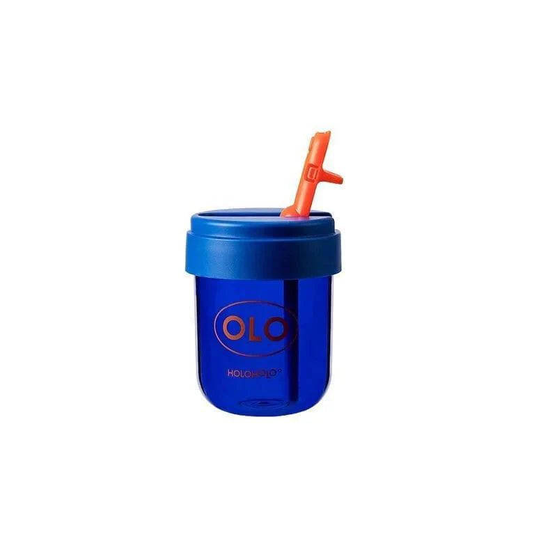 HOLOHOLO Heat-Resistant Reusable Coffee Cup Blue 300ml-2006733460005326848