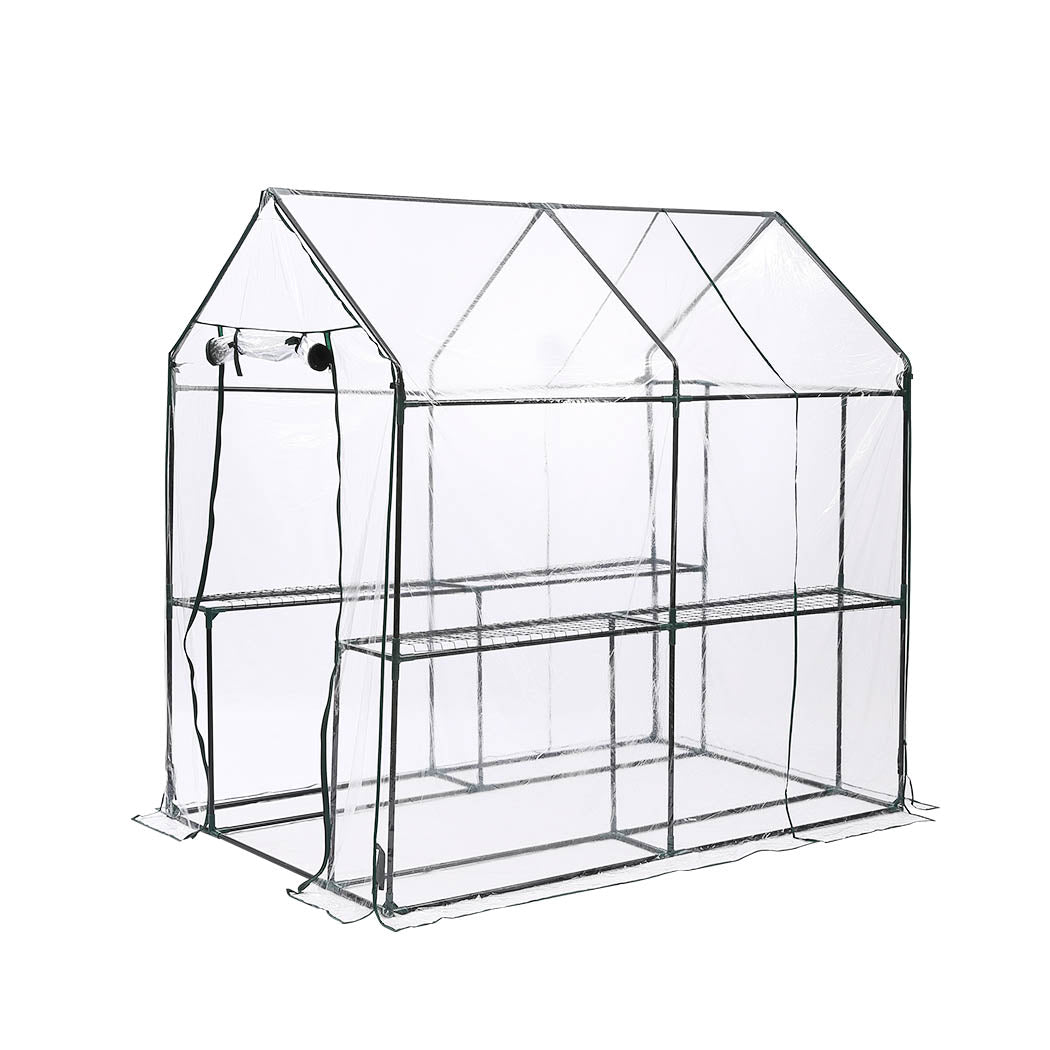 Levede 2 Tier Walk In Greenhouse Garden-2006732930633830400