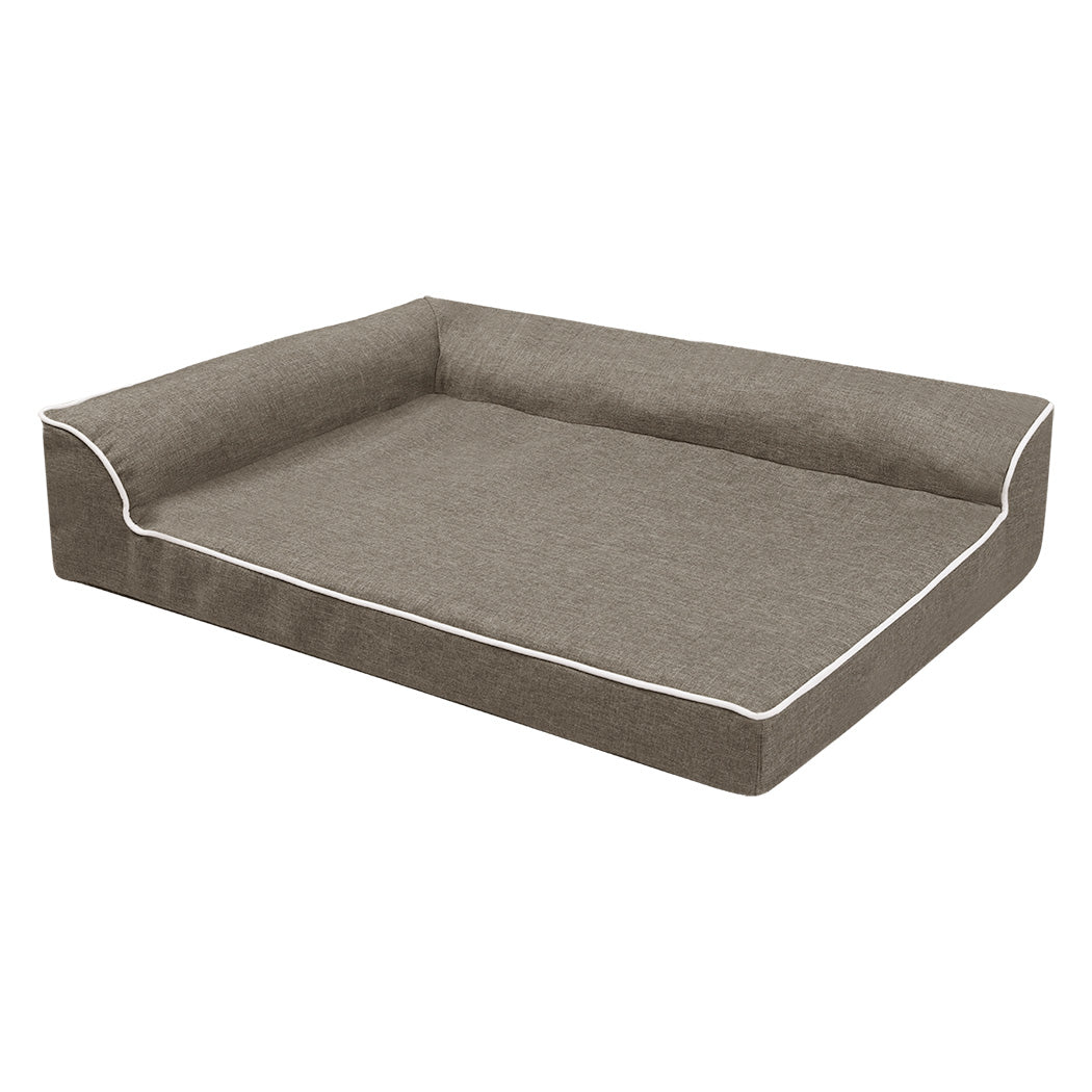 Pawz Orthopedic Dog Bed L Coffee-1954802425688887296