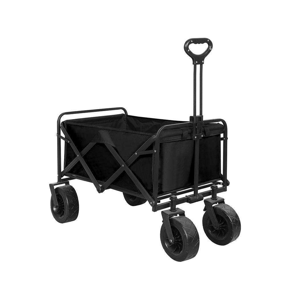 Lambu Garden Camping Trolley Outdoor Black-2018816800208326656