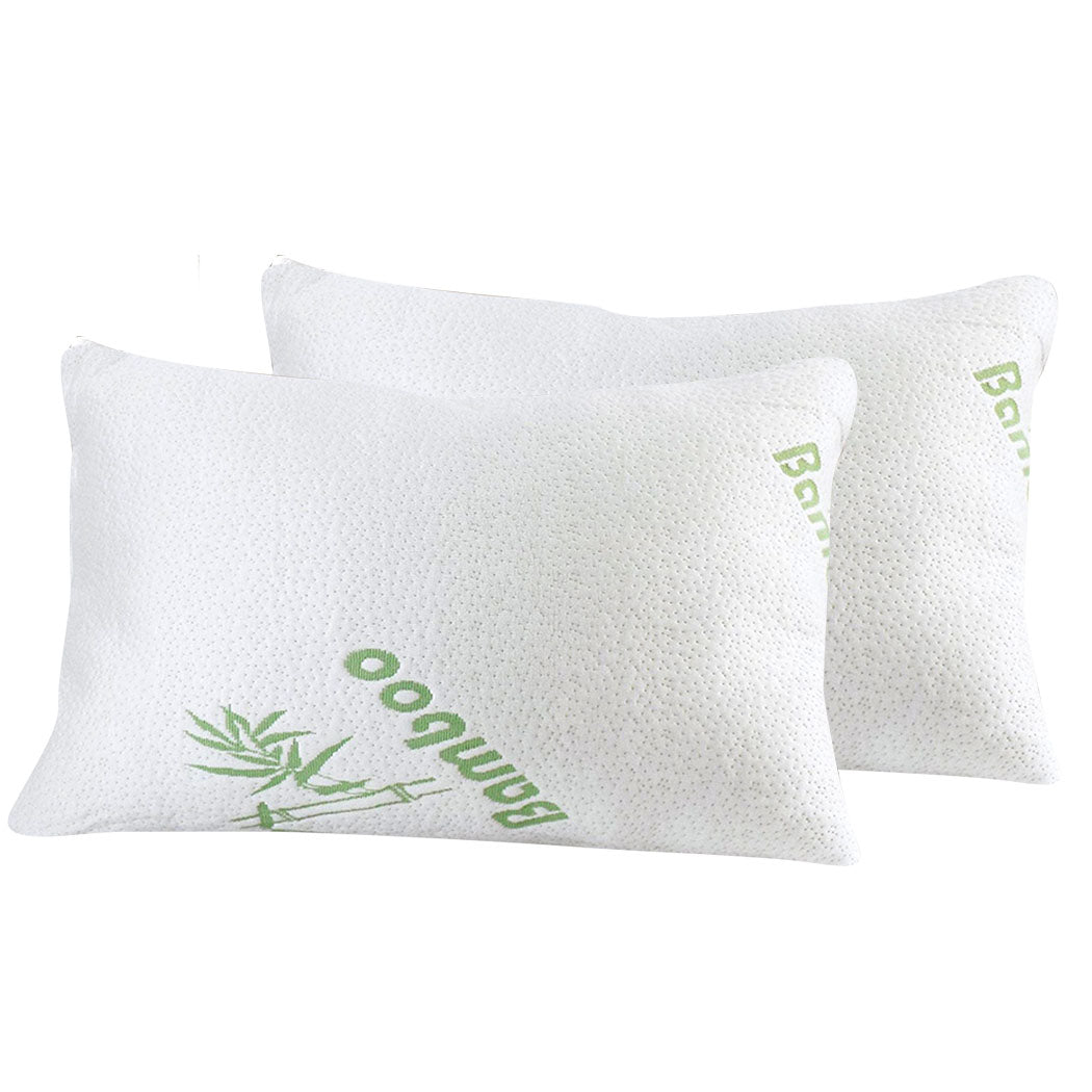 DreamZ 2x Memory Foam Pillow Bamboo-2006733149660385280