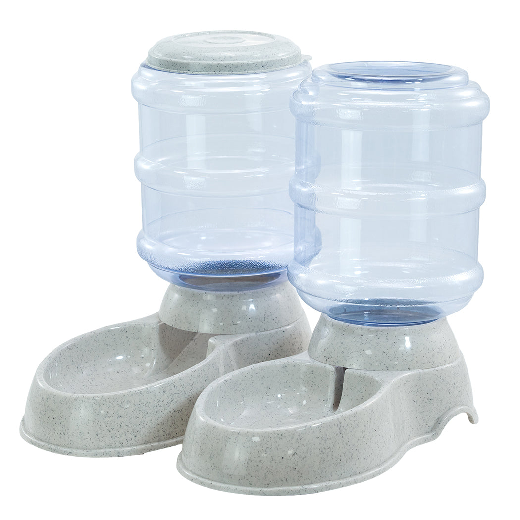 Pawz Automatic Pet Feeder Water Dispenser Set 3.5L-2006733420360765440