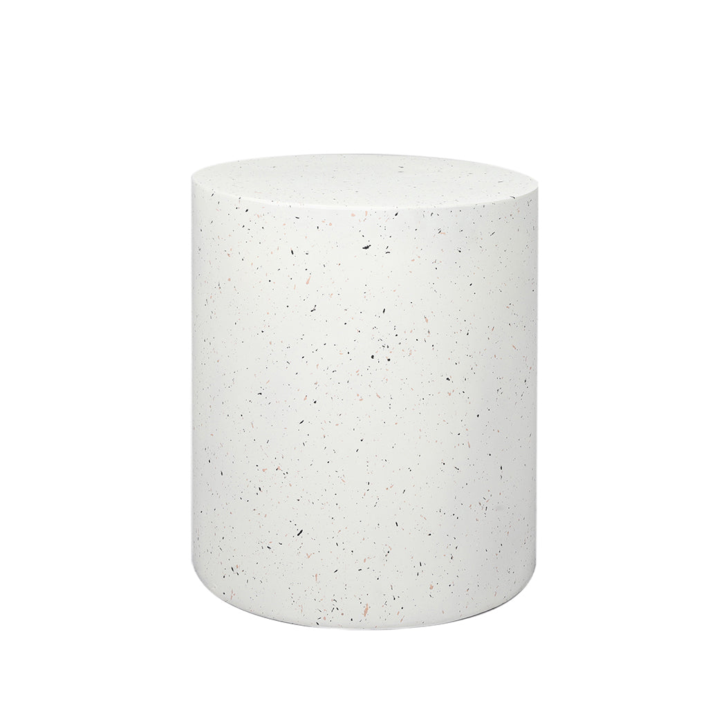 Levede Side Table Terrazzo Round End-2006733275976044544