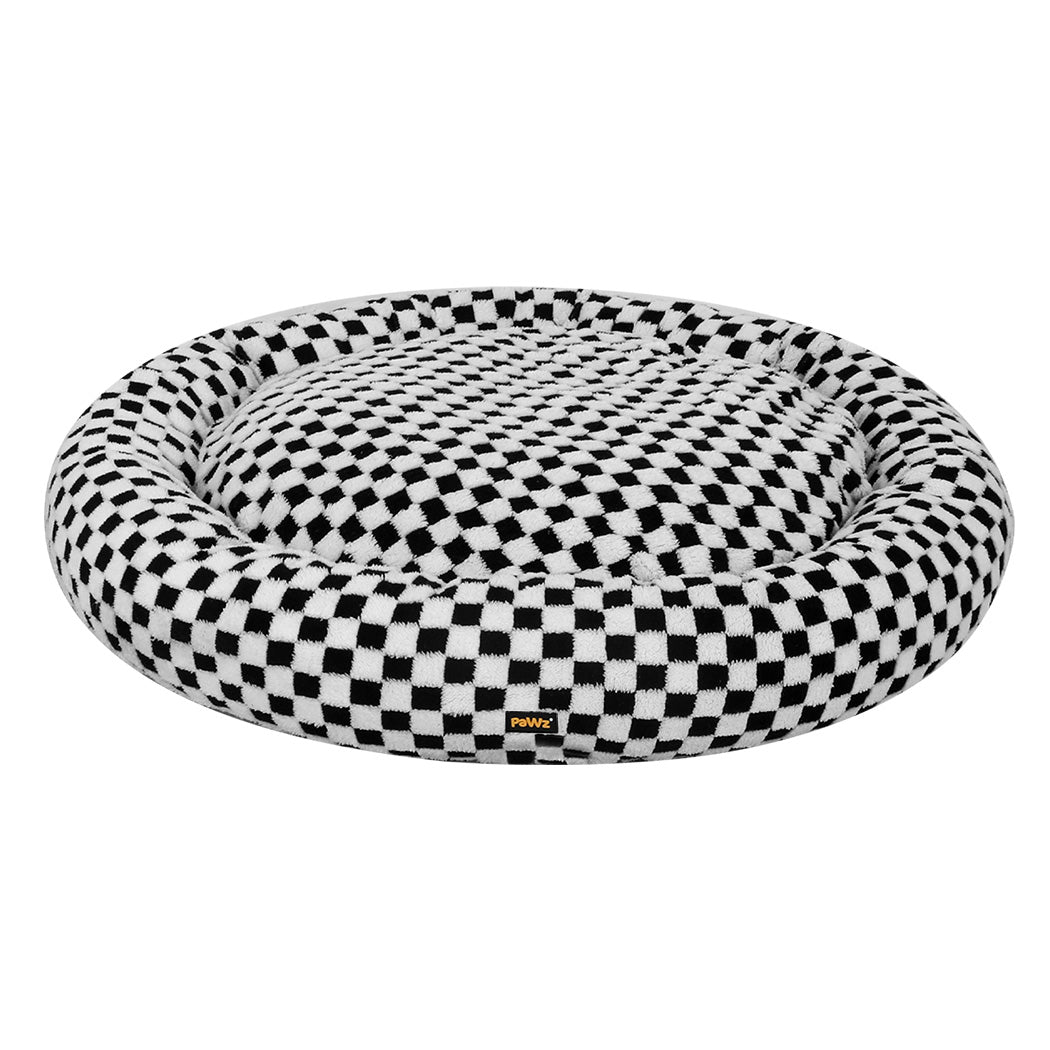 Pawz Circular Plush Dog Cosy Bed Calming Pet Plush Bed-2011971123335532544