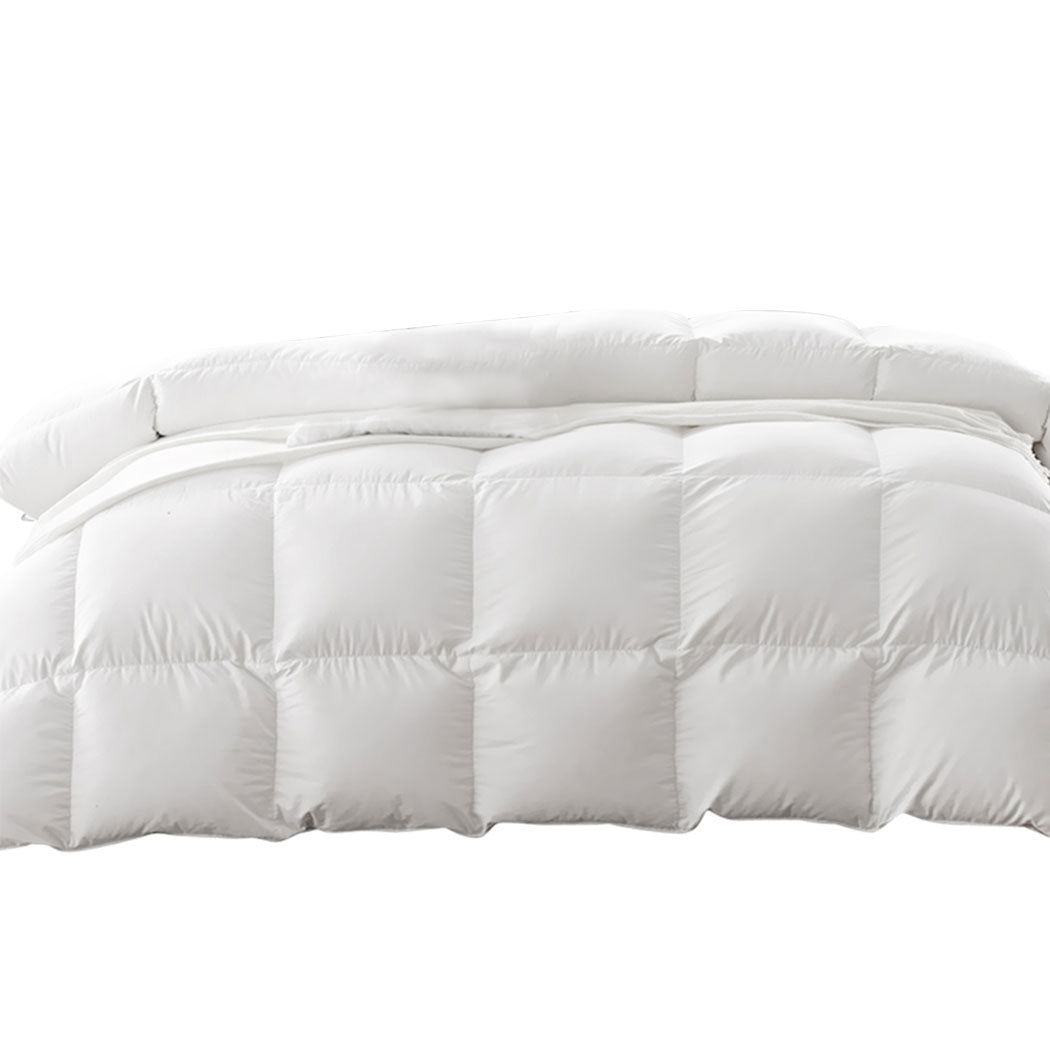 DreamZ Duck Down Feather Quilt 200GSM Super King-2006733297719316480