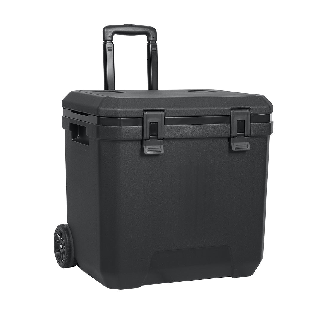 Mountview Cooler Ice Box 27L/43L Portable Chest Trolly For Camping BBQ Picnic-2018816868709699584