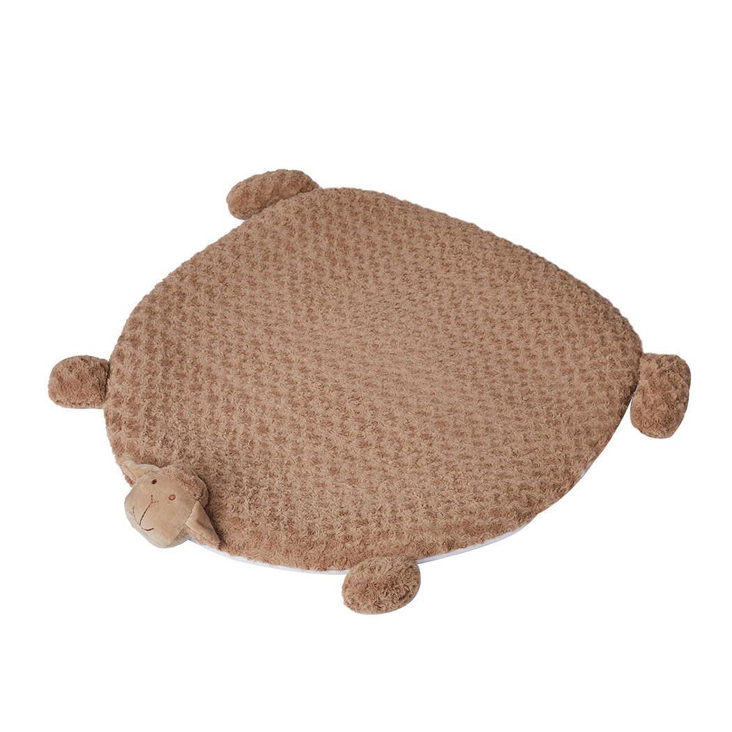 PaWz Pet Bed Cat Calming Beds Dog Squeaky L Tan Large-2018816674140131328