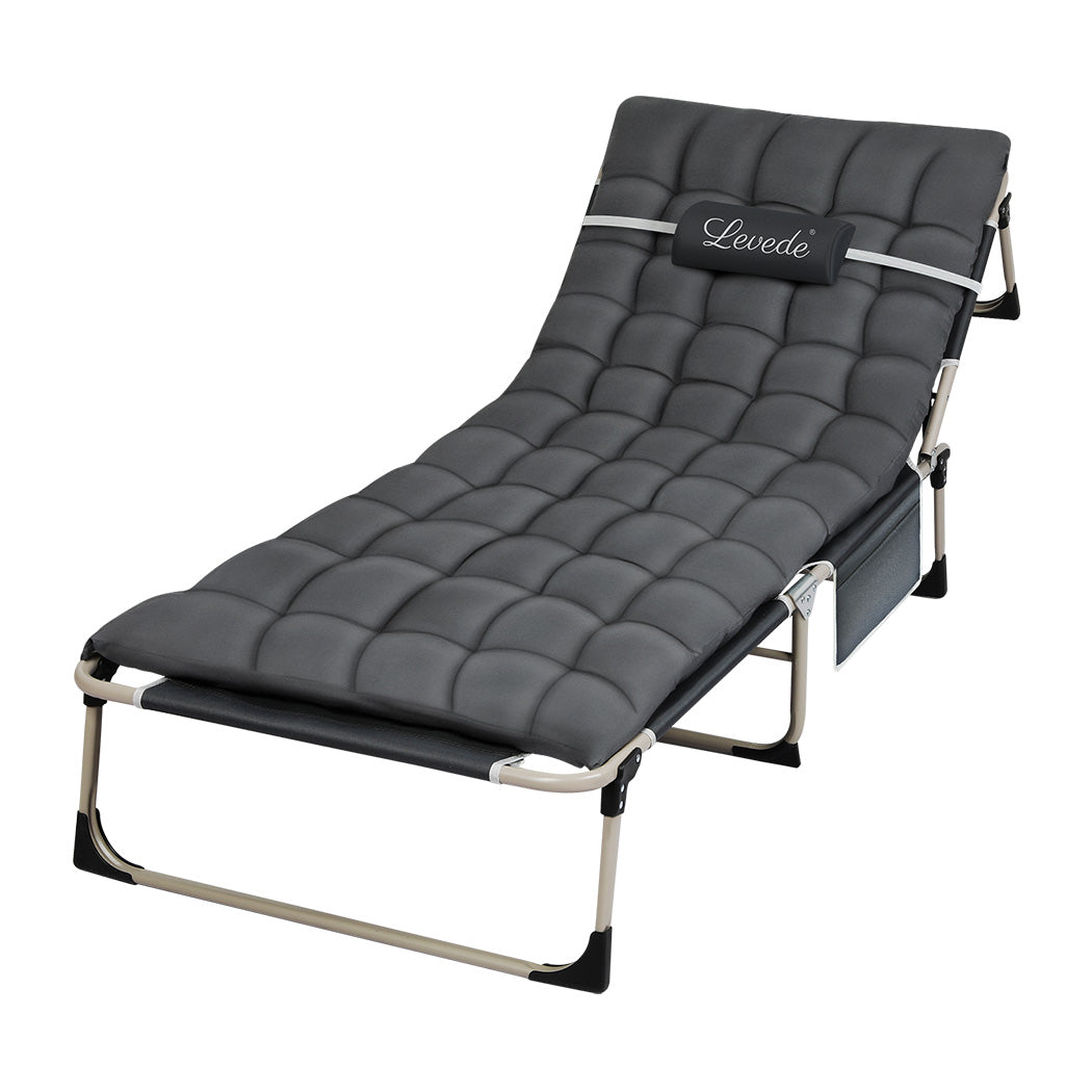 Levede Folding Camping Bed Camp Cots-1950770002961502208