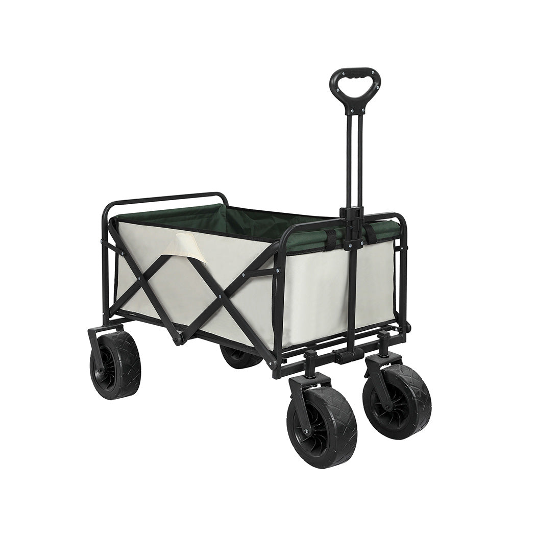 Lambu Garden Camping Trolley Outdoor Beige-2018816823897755648