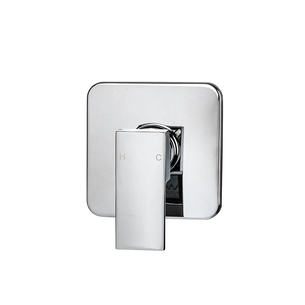 Dutxa Brass Shower Mixer Tap Cold Hot Charcoal-2006733190127030272