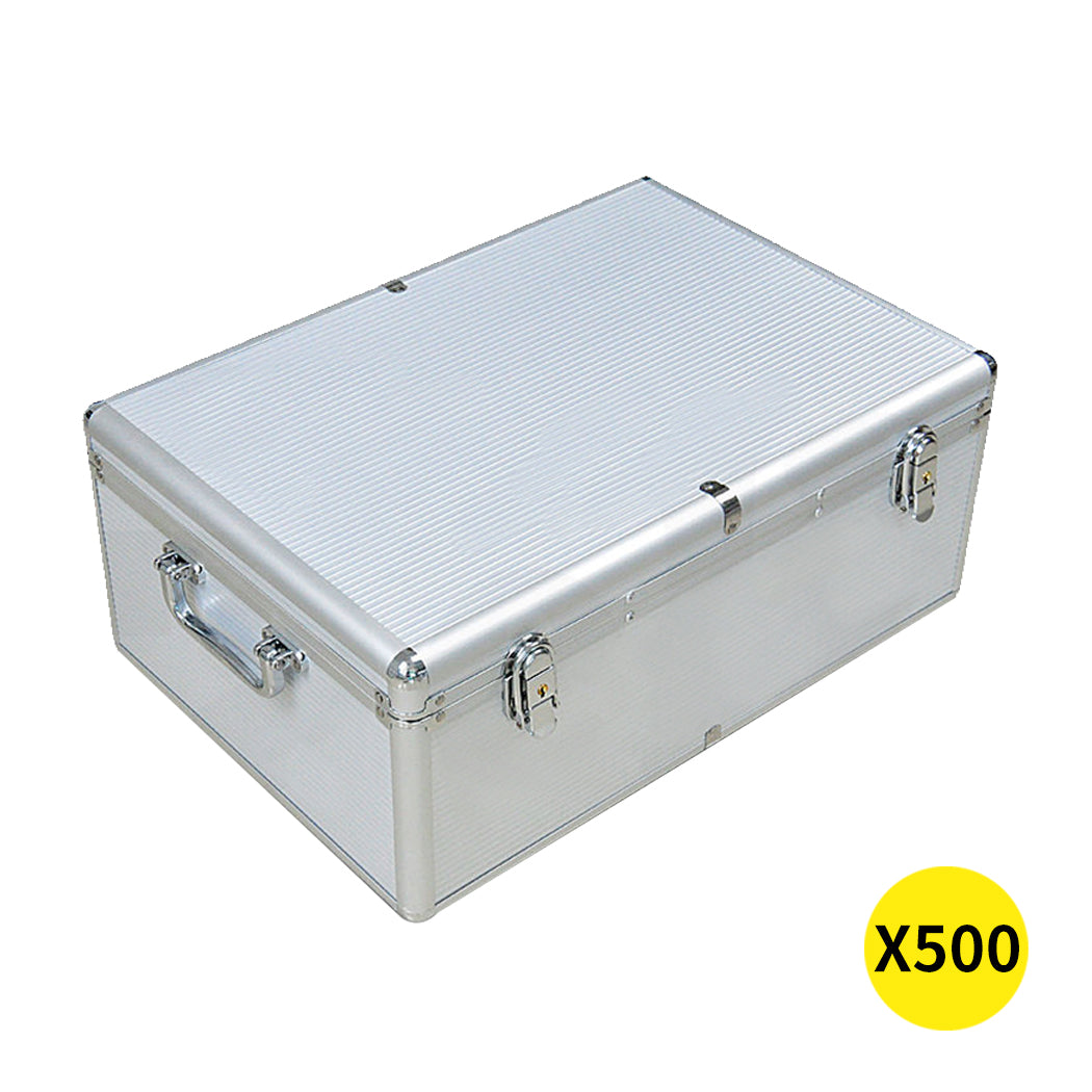 500 Discs Aluminium CD DVD Cases Bluray-2006733035038445568