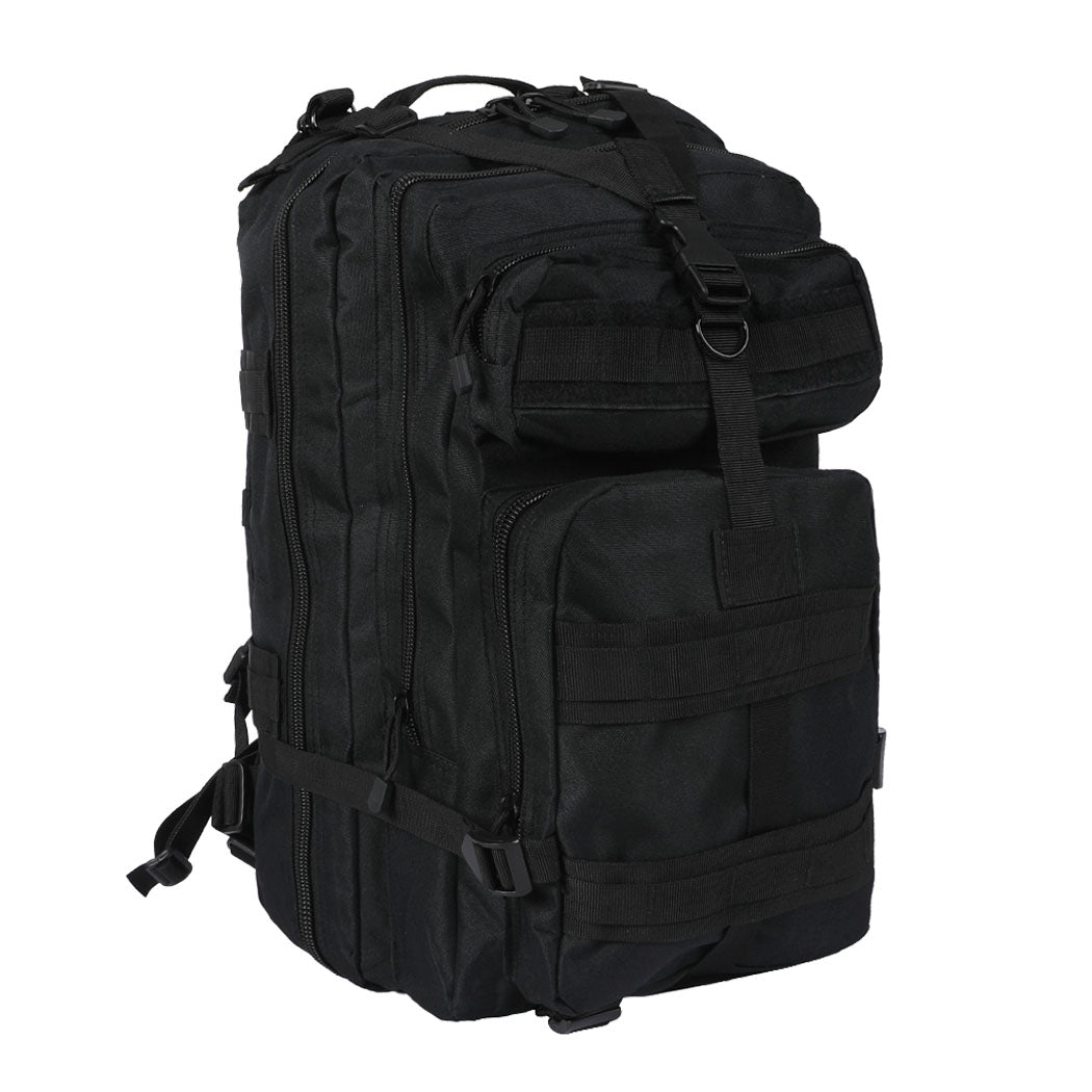 Slimbridge 40L Military Tactical Backpack Black-2018816687834533888