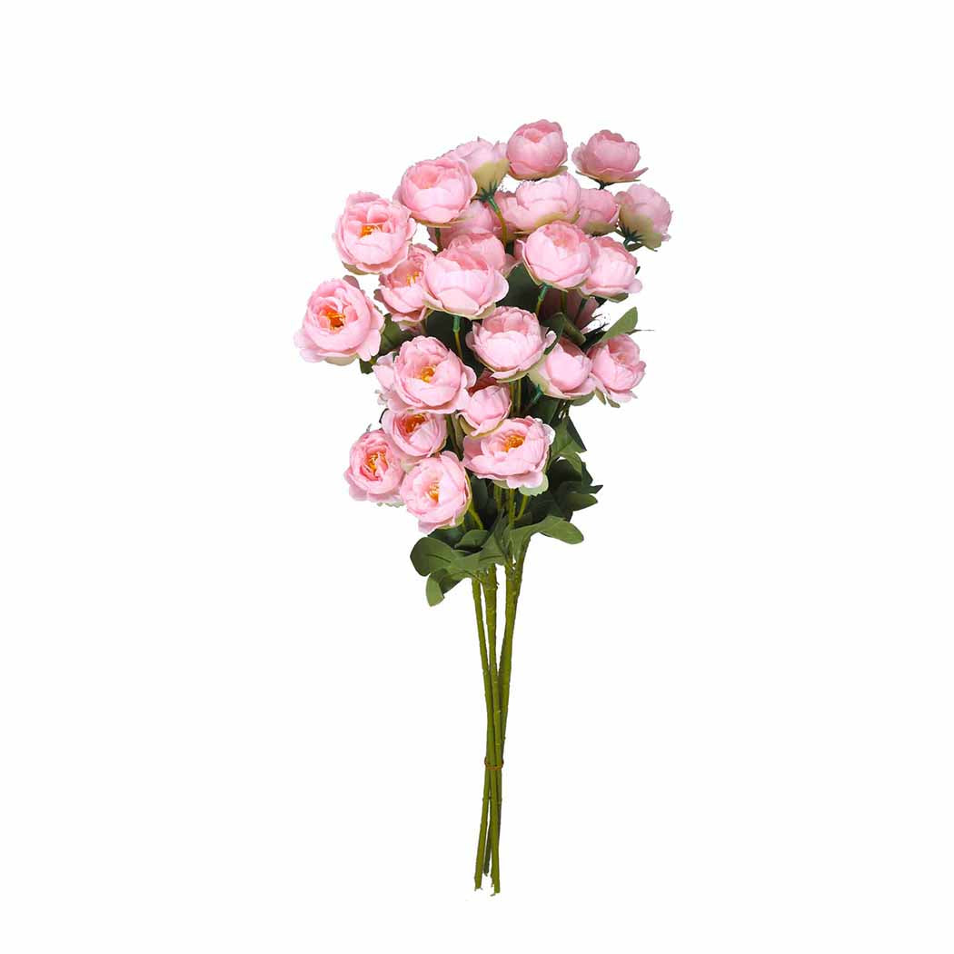 Lambu Artificial Flowers Silk Roses Pink-2018816640518590464