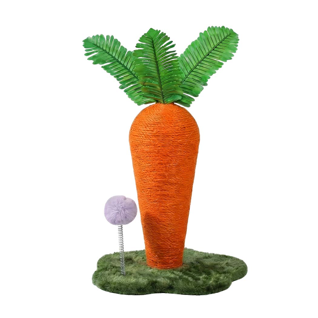 Pawz Cat Scratching Post Cute Carrot Scratching Post-2011971127928295424