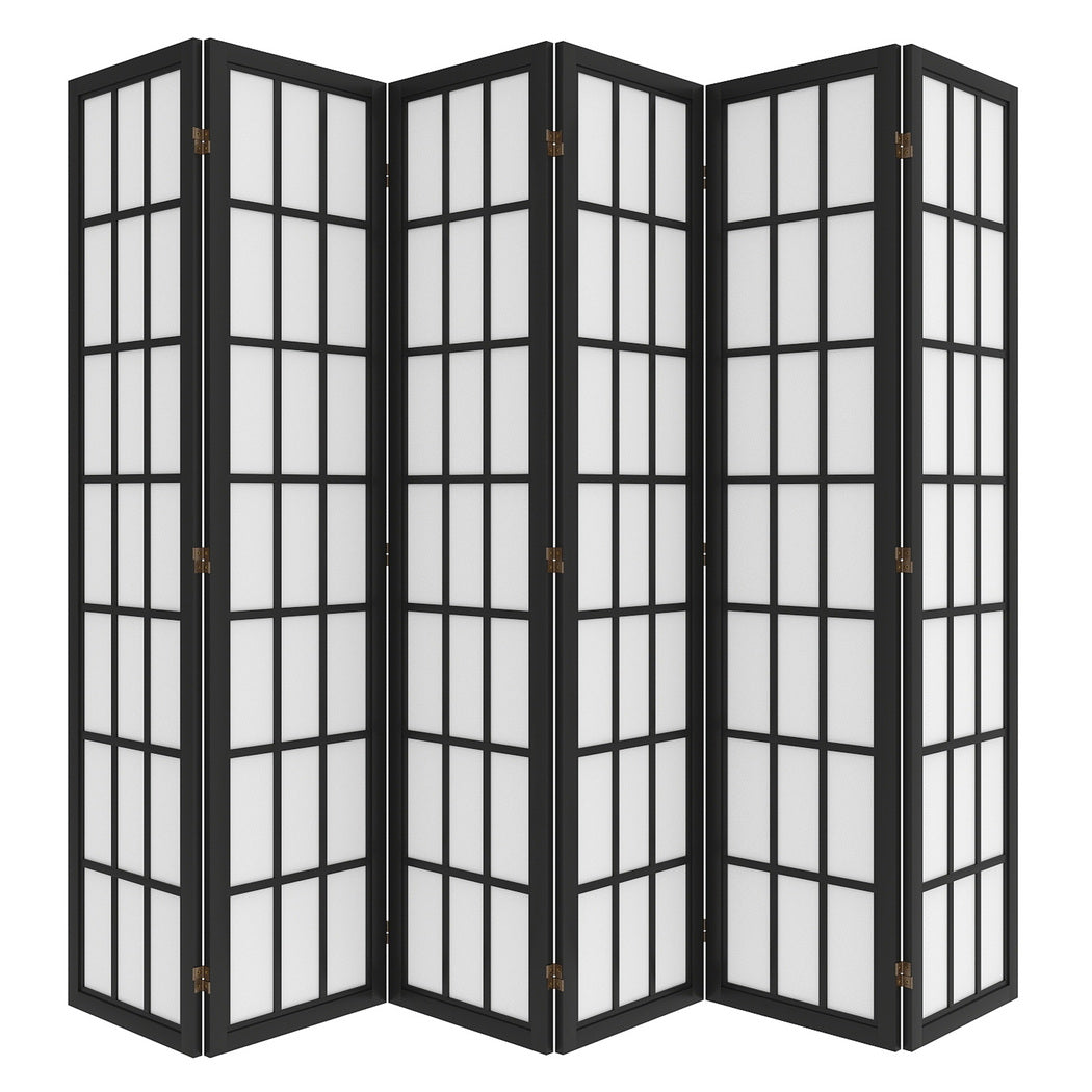 Levede 6 Panel Room Divider 170cm Freestanding Screen-2006732767613816832