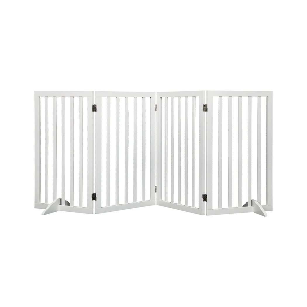 PaWz Wooden Pet Gate Dog Fence Safety White 800x 3MM-2018816807758073856