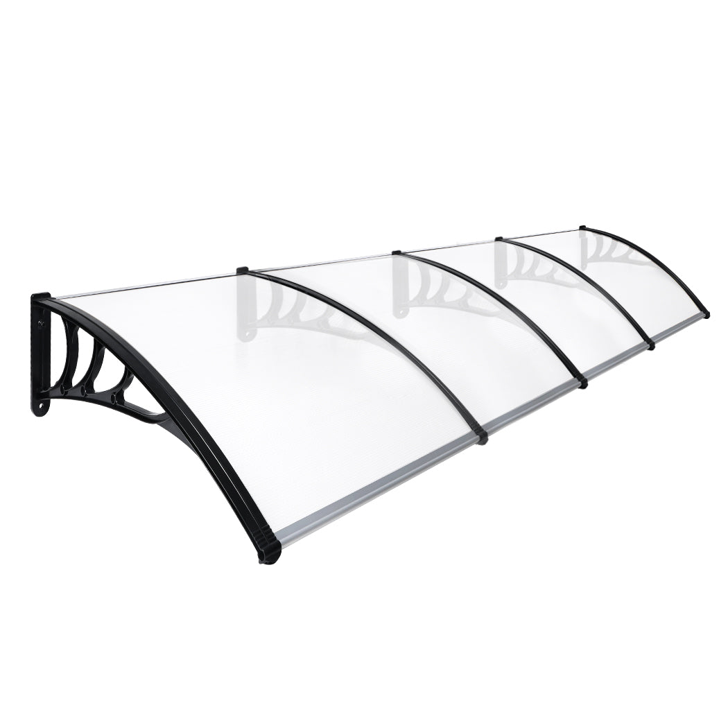 Mountview Window Door Awning Outdoor 1M X 4M Transparent 1x4M-1954802872986243072