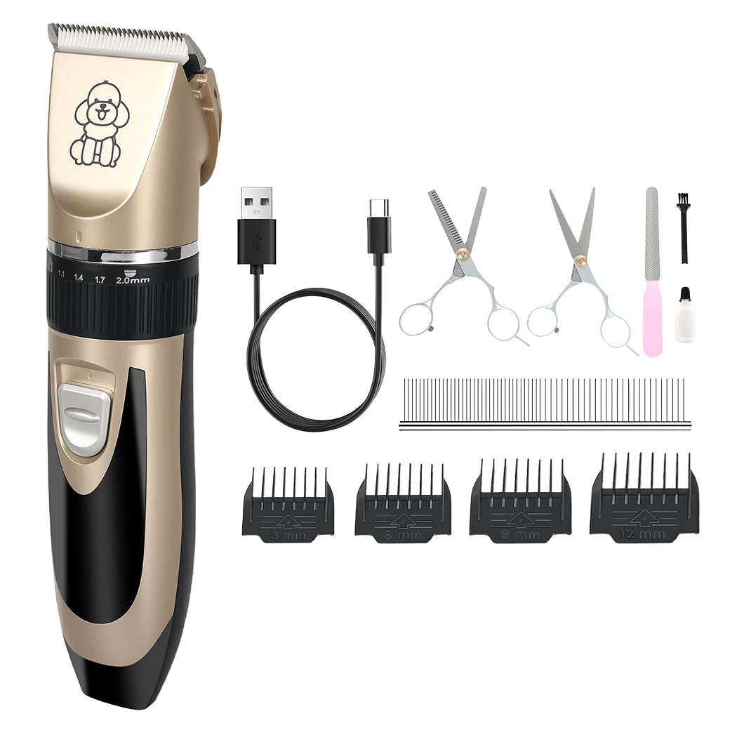 Pawz Pet Clipper Cat Dog Grooming Trimmer Shaver Kit-2011971117580947456