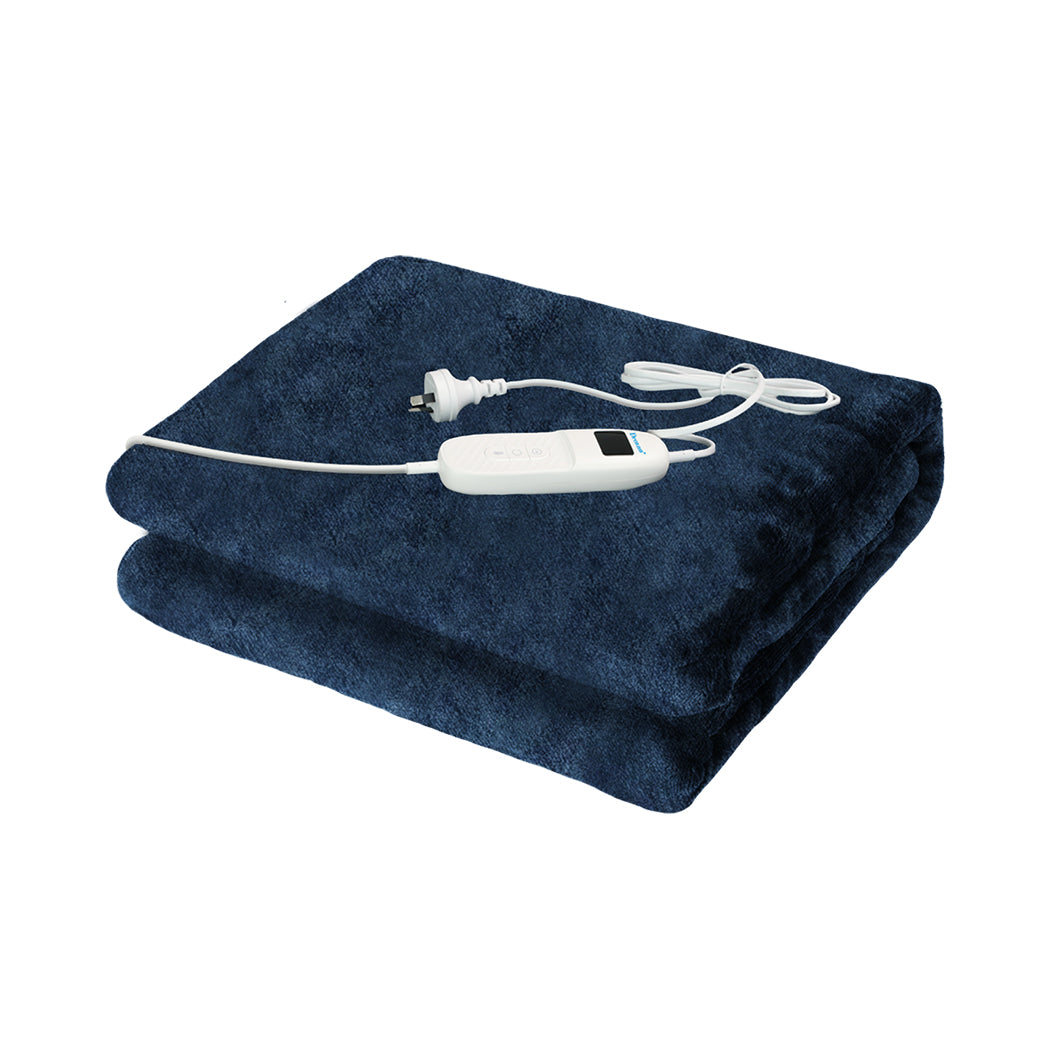 DreamZ Electric Throw Blanket Heated Timer Bedding Washable Warm Winter 160X130-2018816803442135040