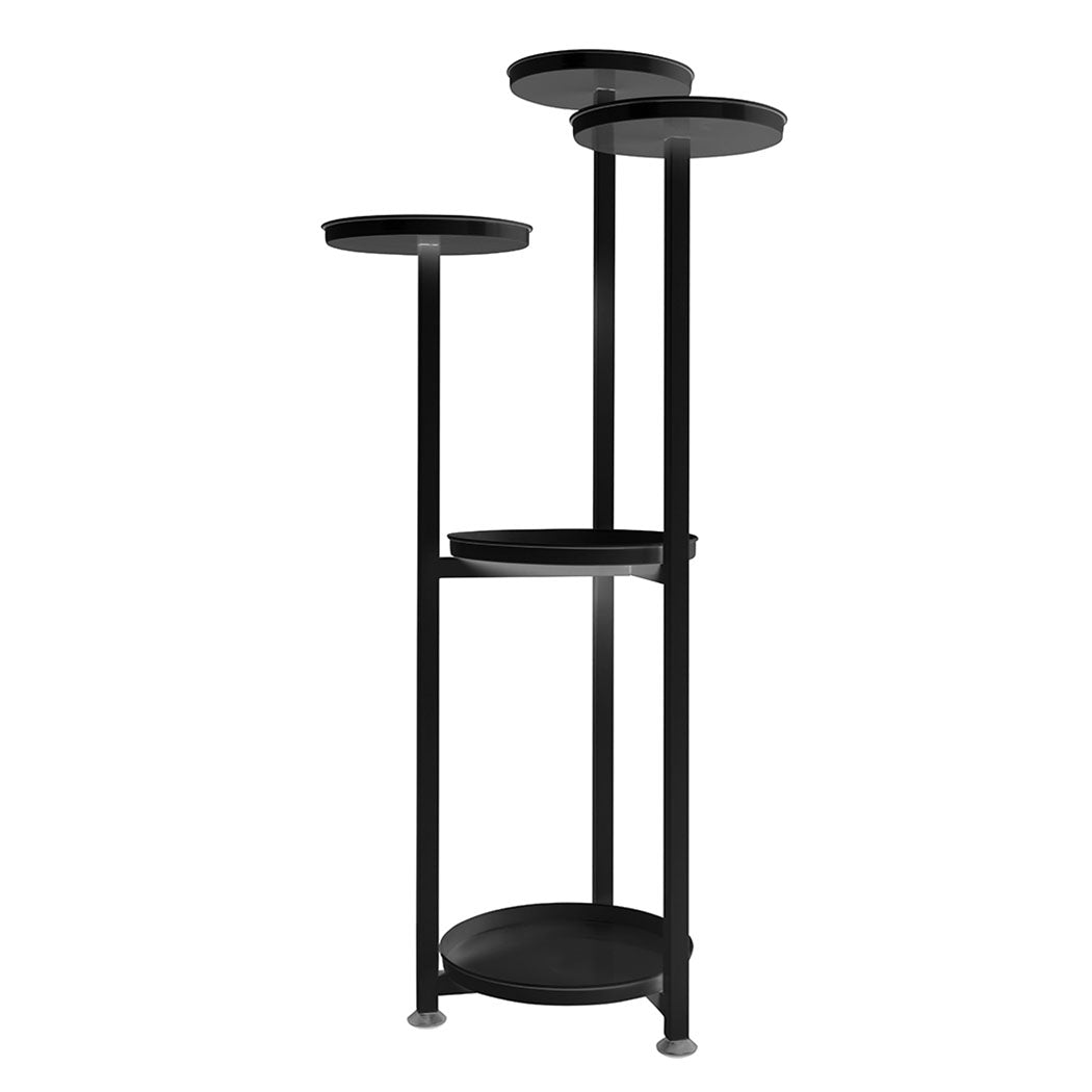 Levede Plant Stand Outdoor Indoor Flower Black Large-2018816769917063168