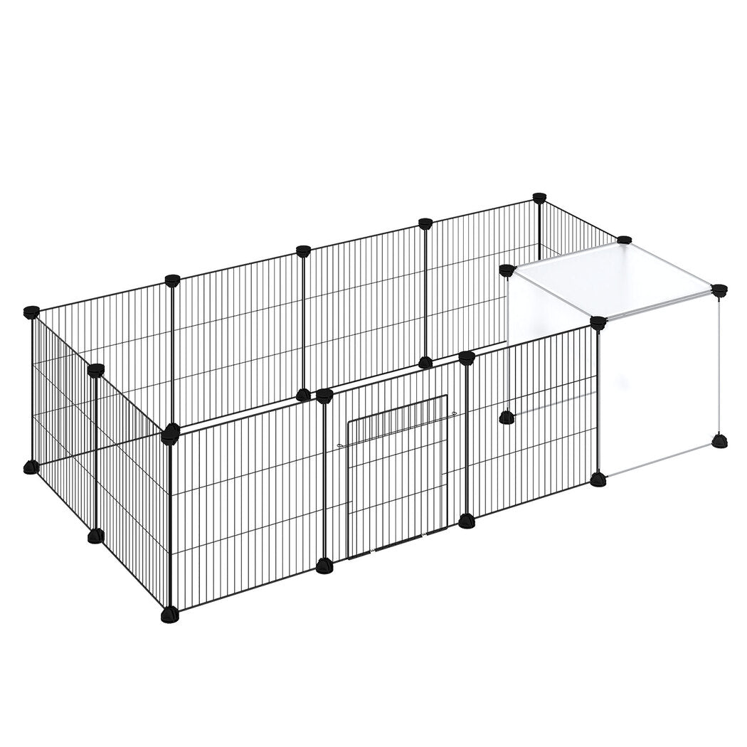 Pawz 14 Panels Hamster Playpen Puppy Small Pets Fence-2011971115852894208