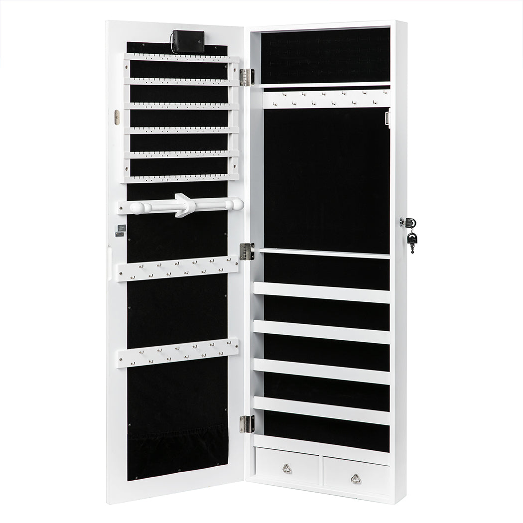 Levede Mirror Jewellery Cabinet Touch-2006733194996617216