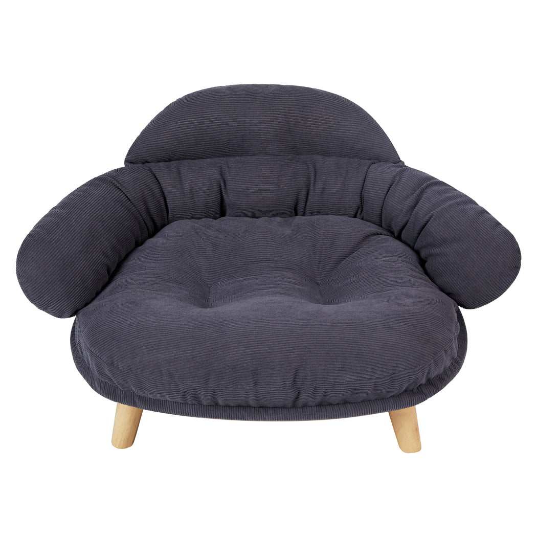 Pawz Elevated Pet Dog Cat Sofa Bed Couch XL Size Grey-1954802453354516480