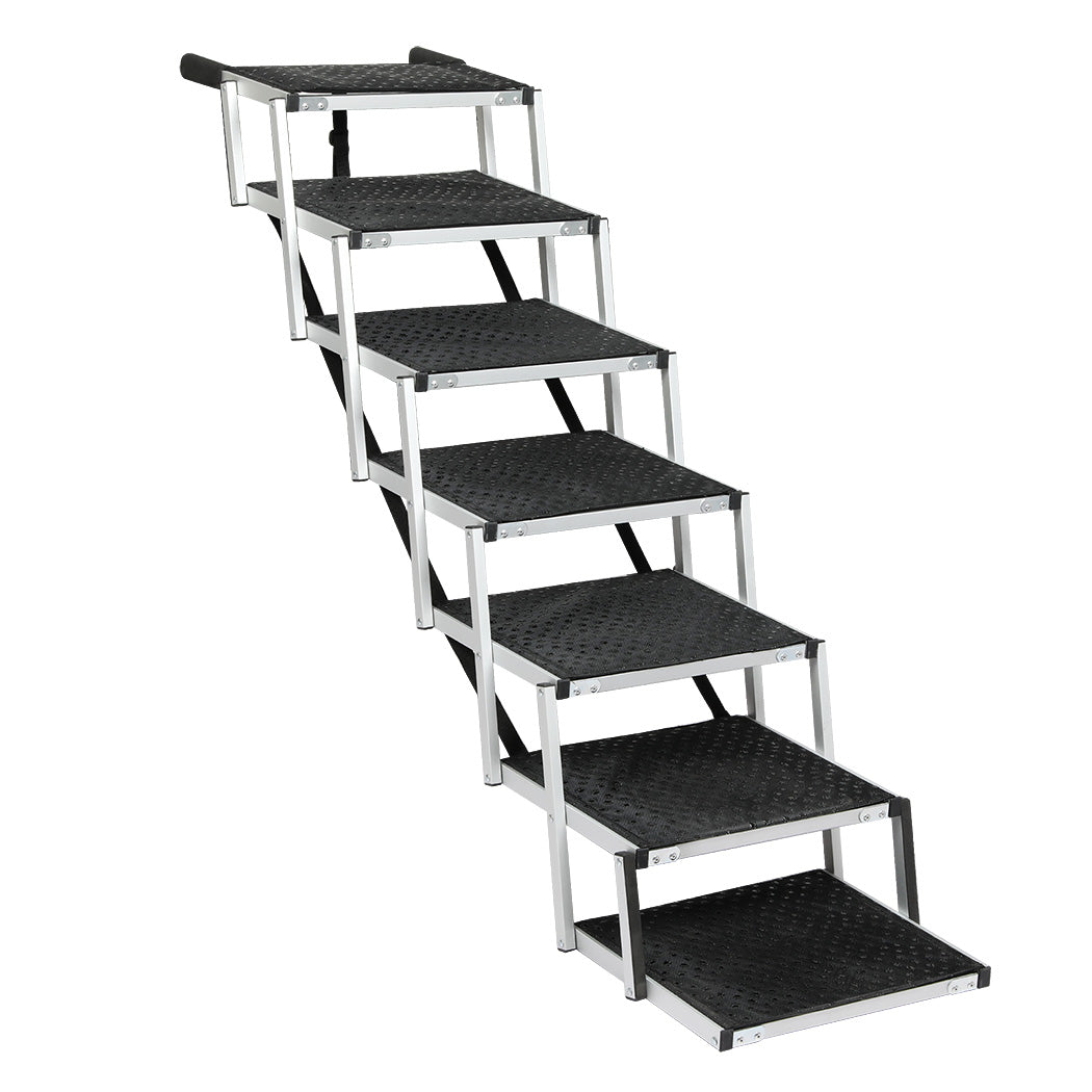 Pawz Dog Ramp Pet Stair Car Suv Travel Step Foldable-2018816861013151744