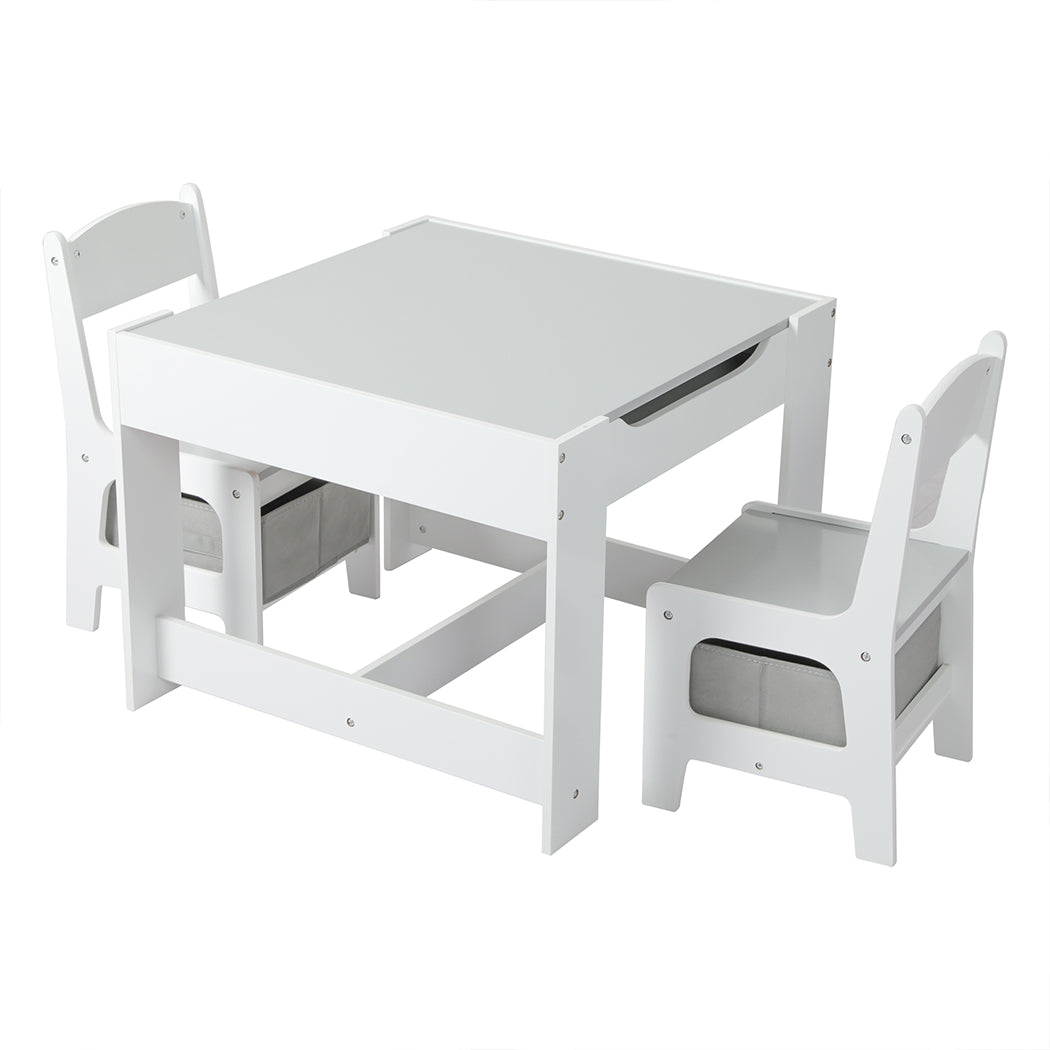 BoPeep Kids Table and Chairs Set Storage-1954802340200583168