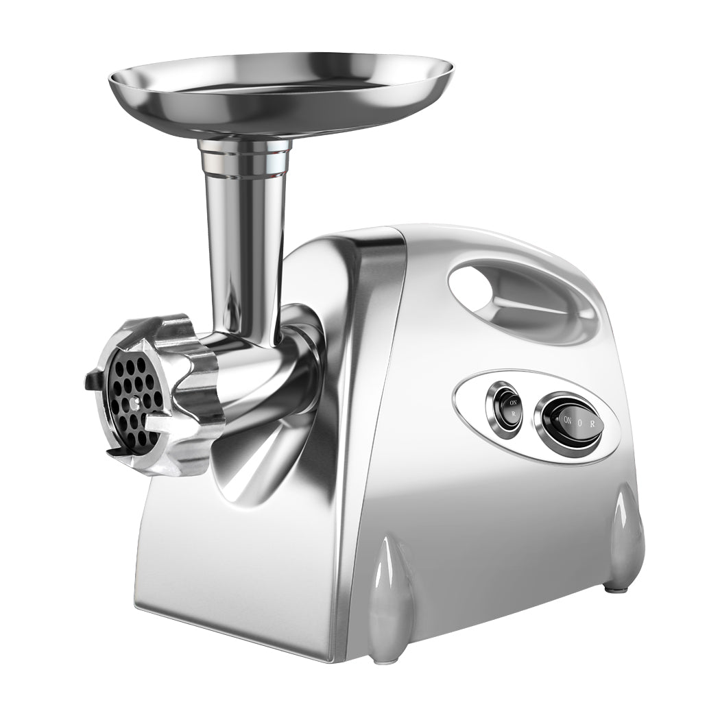 800W Electric Meat Grinder Mincer Sausage Silver-2018816831258759168