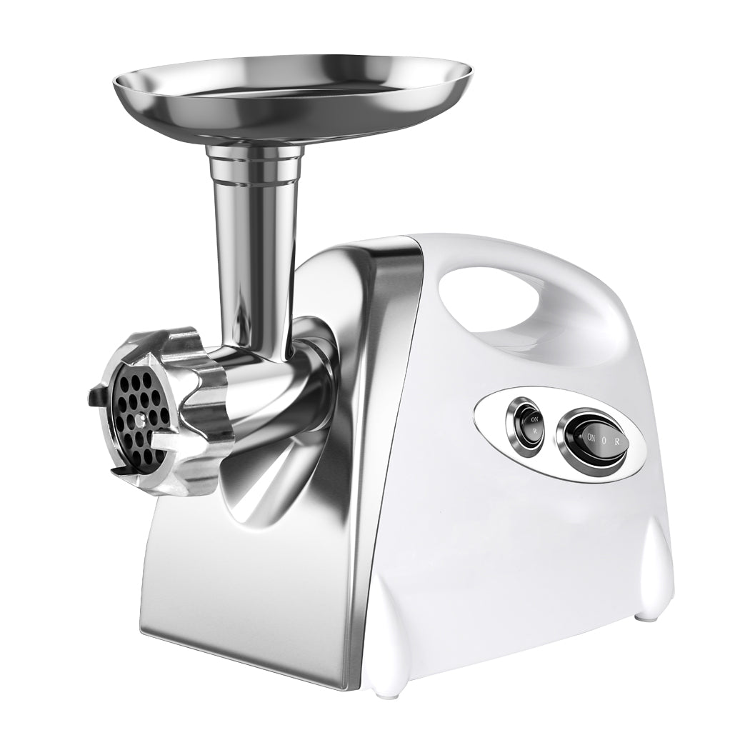 800W Electric Meat Grinder Mincer Sausage White-2018816840733691904
