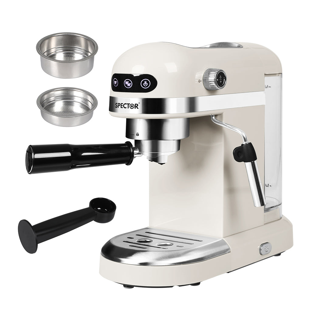Spector Coffee Maker Machine Espresso Milk White-2018816889031102464