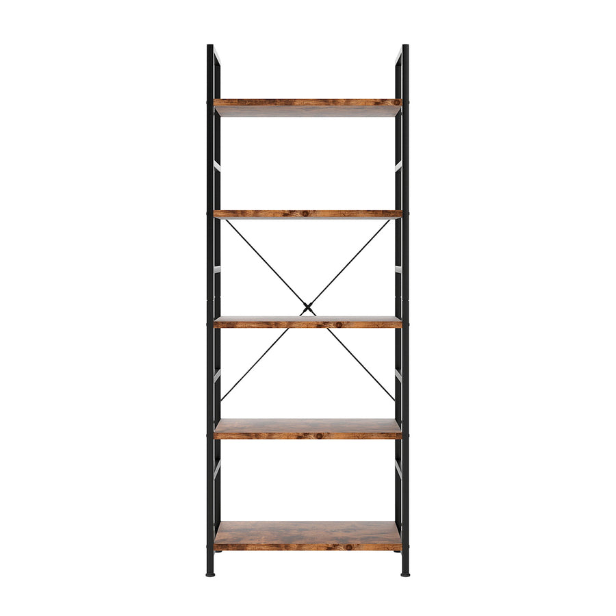 Levede 5-Tier Industrial Bookshelf Bookcase 157.5cm-2018816805212131329