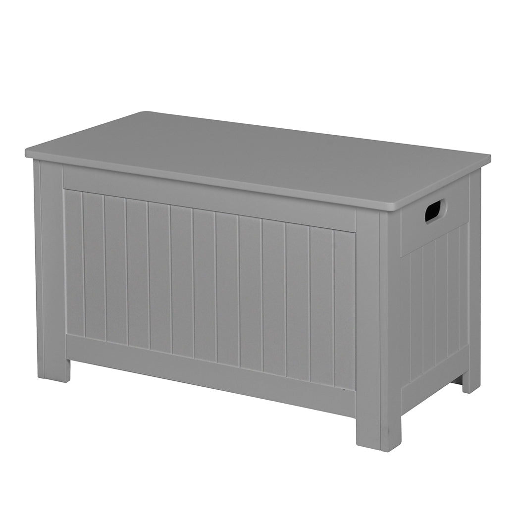 Levede Kids Toy Box Storage Chest Cabinet Grey-2006733038385500161