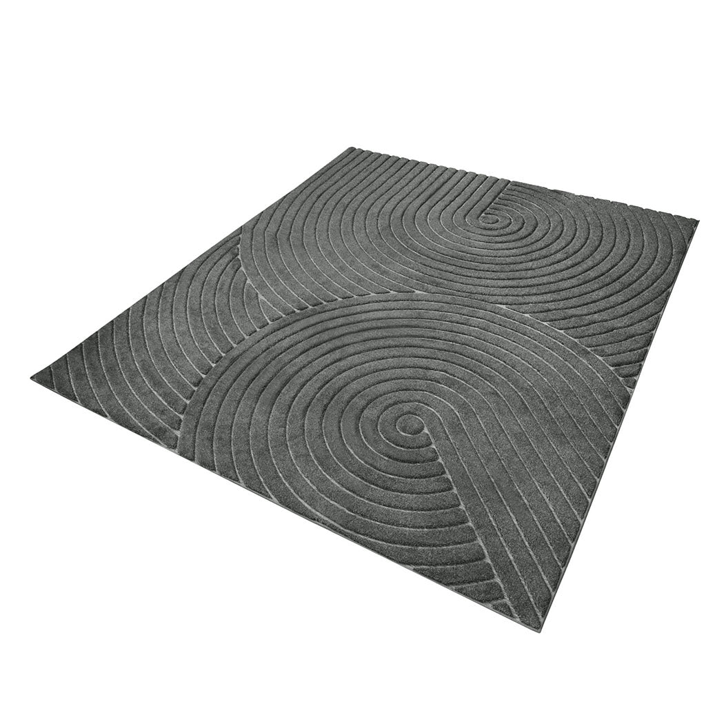 Marlow Floor Rug Soft Polyester Carpet Non Slip Plush Shaggy Rugs Geometric-2018816819325964289