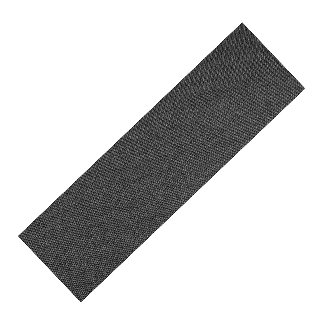 Marlow Extra Large Floor Rug Outdoor 90cm x 305cm Grey-1954802462565208065