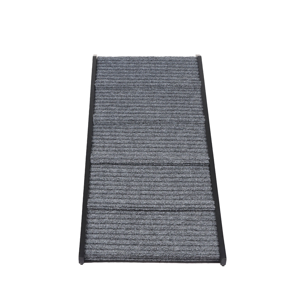 PaWz Adjustable Dog Ramp Height Stair Black-2006732982248935425