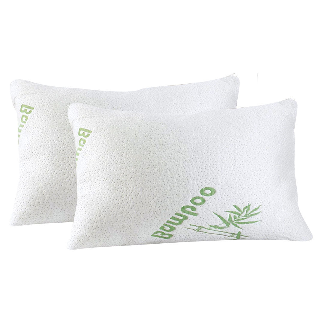 DreamZ 2x Memory Foam Pillow Bamboo-2006733149660385281