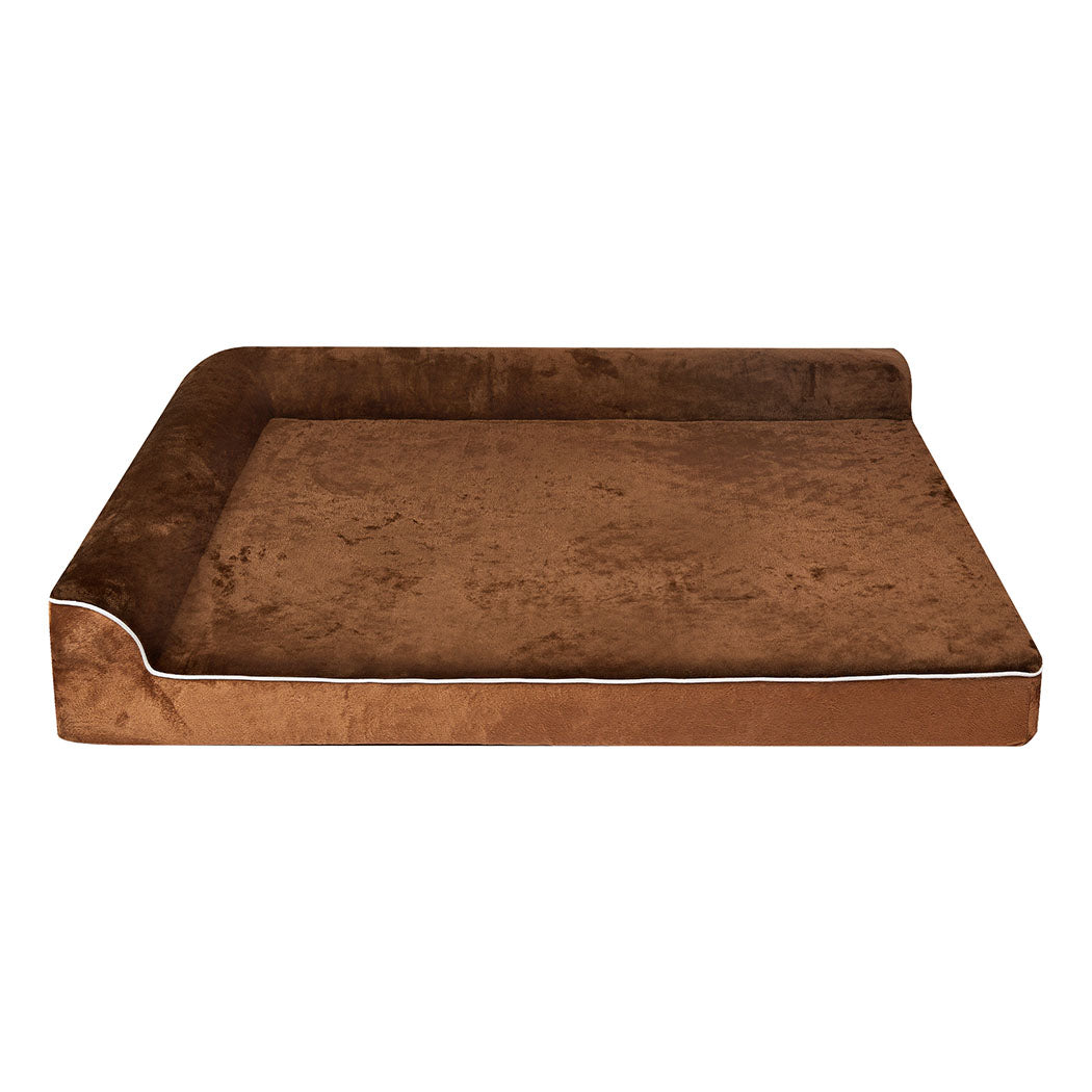 Pawz Orthopedic Dog Bed XL Coffee-1954802427551158273