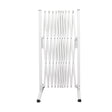 Garden Security Fence Gate Expandable White-1954802909753511937