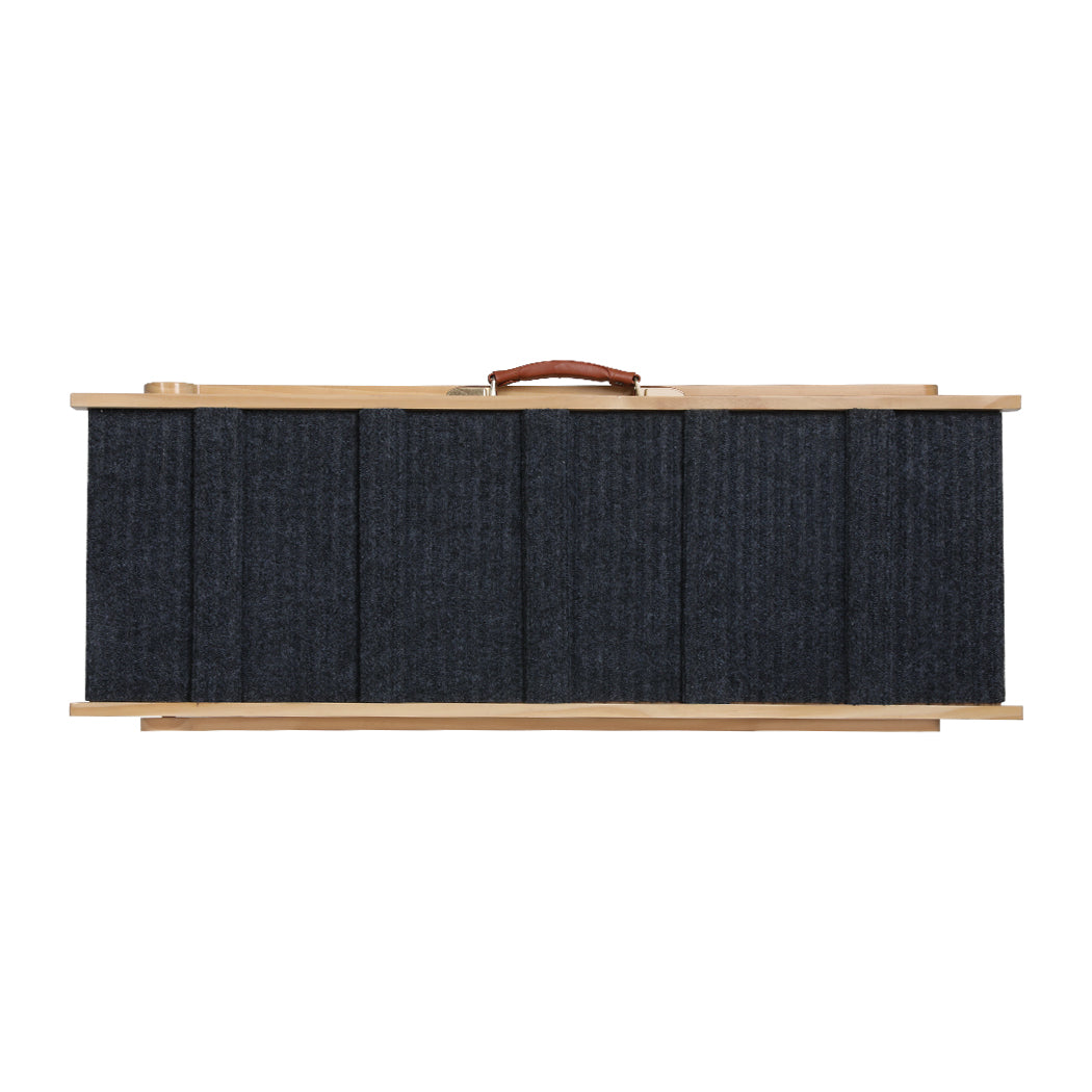 PaWz 5 Wood Adjustable Height Pet Ramp-1954802564306440193