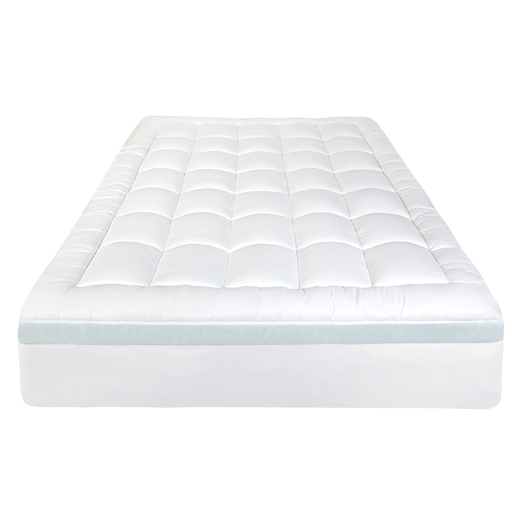 Dreamz Gel Memory Foam Mattress Topper 8cm Queen Size-2006733414463574017