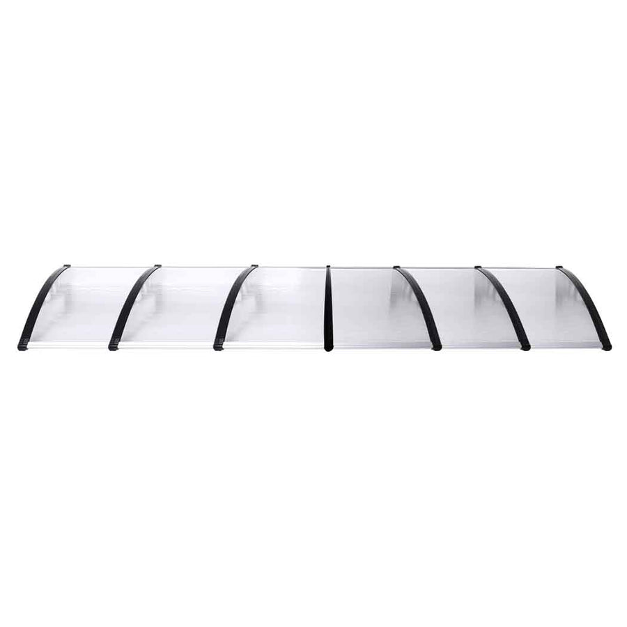 Mountview Window Door Awning Outdoor 1M X 6M Transparent 1x6M-2006733105112682497