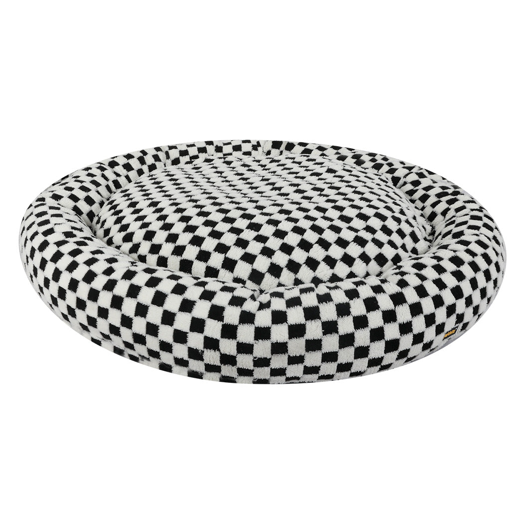 Pawz Circular Plush Dog Cosy Bed Calming Pet Plush Bed-2011971123503304705