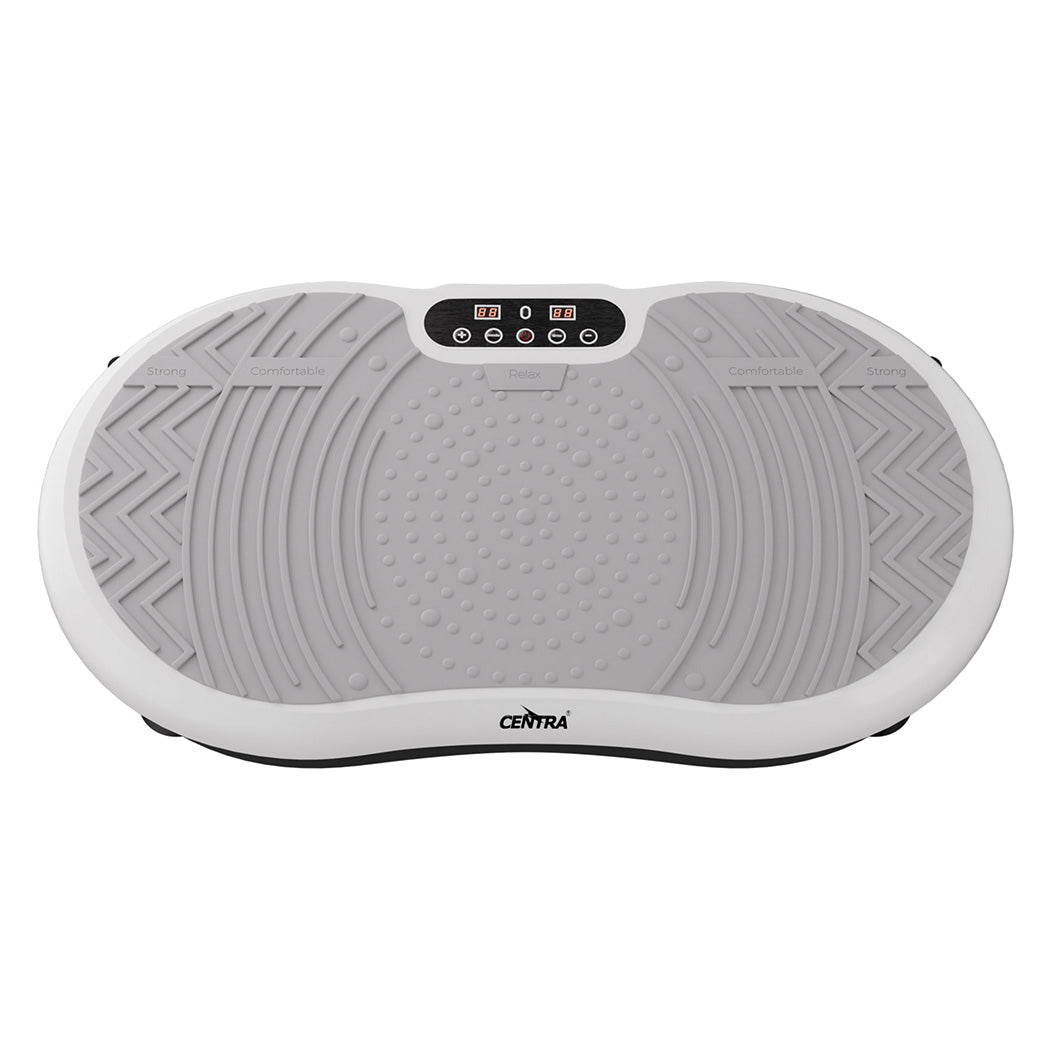 Centra Vibration Plate Train Exercise Machine White-2006732711808602113