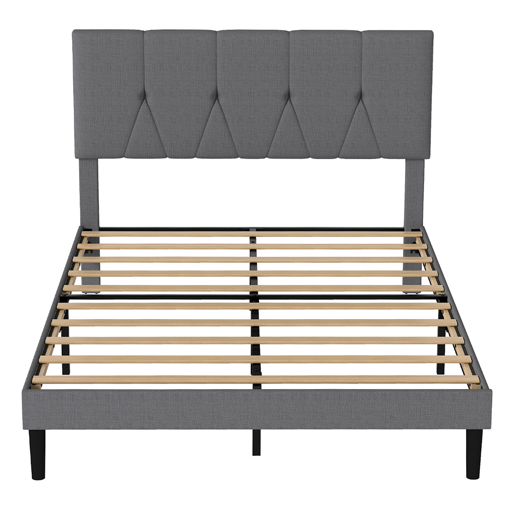 Levede Bed Frame Upholstered Platform Mattress Base Double-2011971105467797505