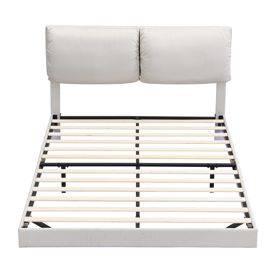Levede Double Floating Bed Frame-2018816916130500609