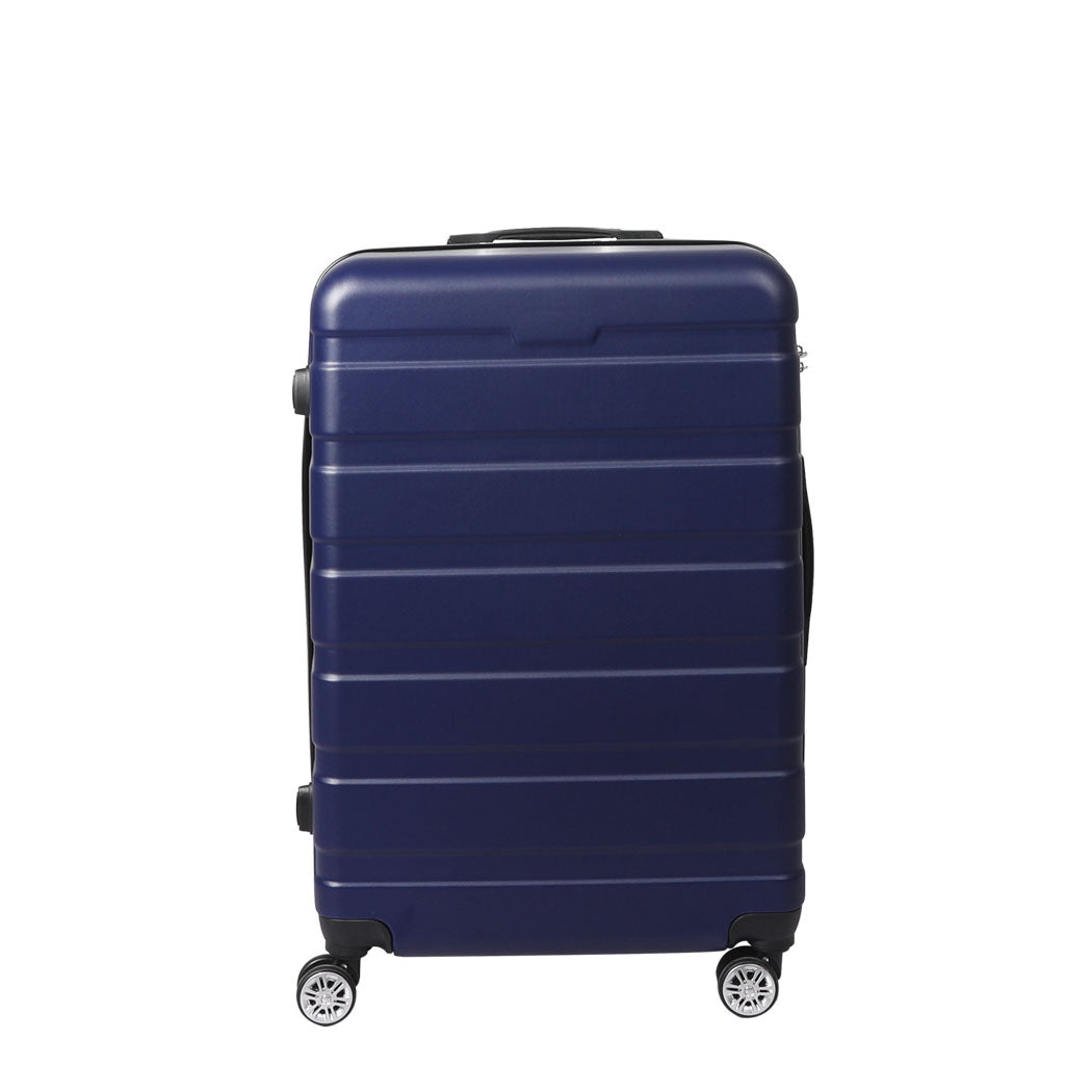 Slimbridge 20" Carry On Luggage Case Navy 20 inch-2006733064121749505