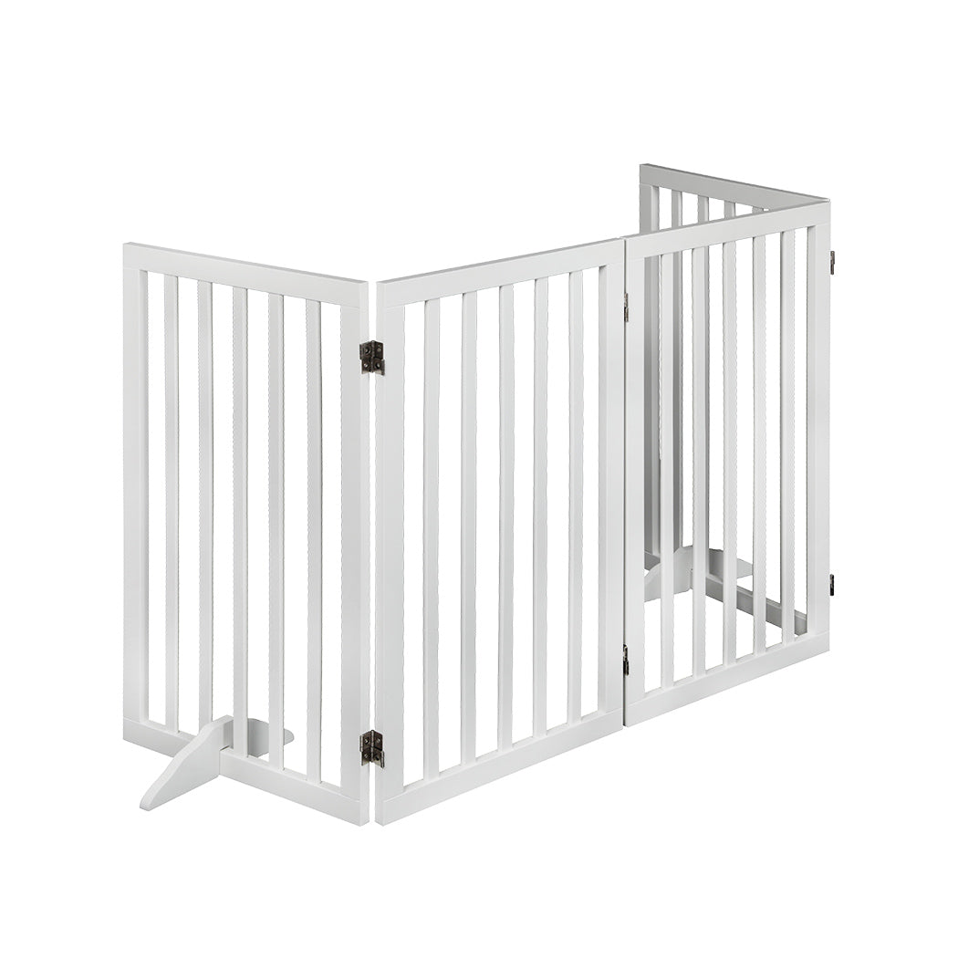 PaWz Wooden Pet Gate Dog Fence Safety White 800x 3MM-2018816807758073857