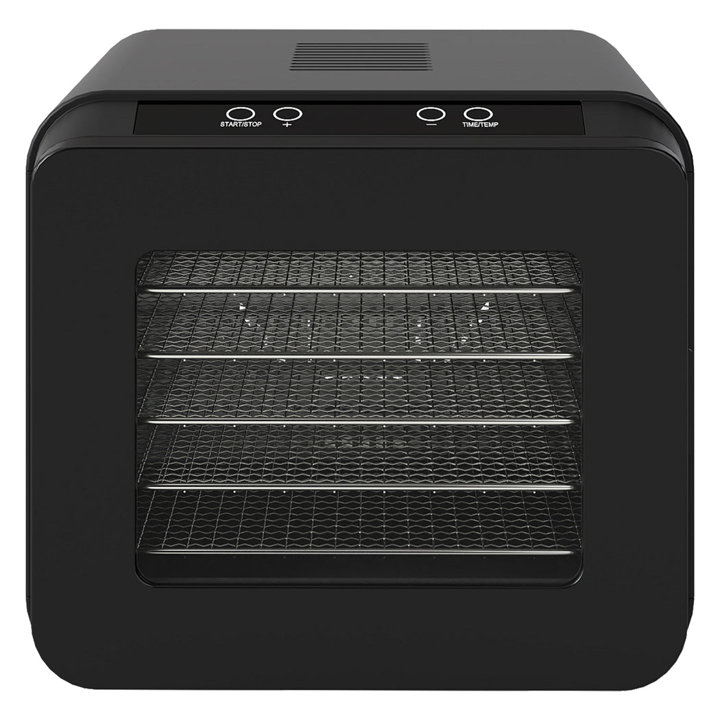 Spector 6 Trays Food Dehydrator Fruit Dehydrators Black-2006733421786828801